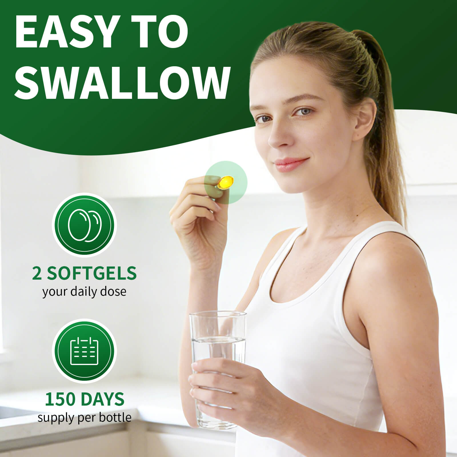 Oil of Oregano with Black Seed Oil, 4-in-1 Oregano Oil Capsules Organic with Vitamin C & Zinc, Non-GMO, Carvacrol & Thymoquinone Rich, 300 Softgels, 2 Packs